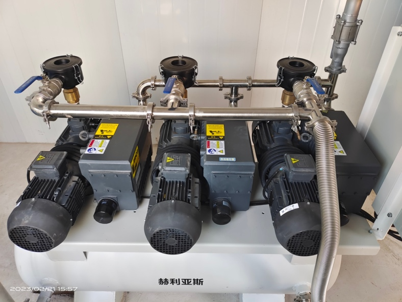 赫利亞斯醫用真空機組穩定運用于上海某肺科醫院