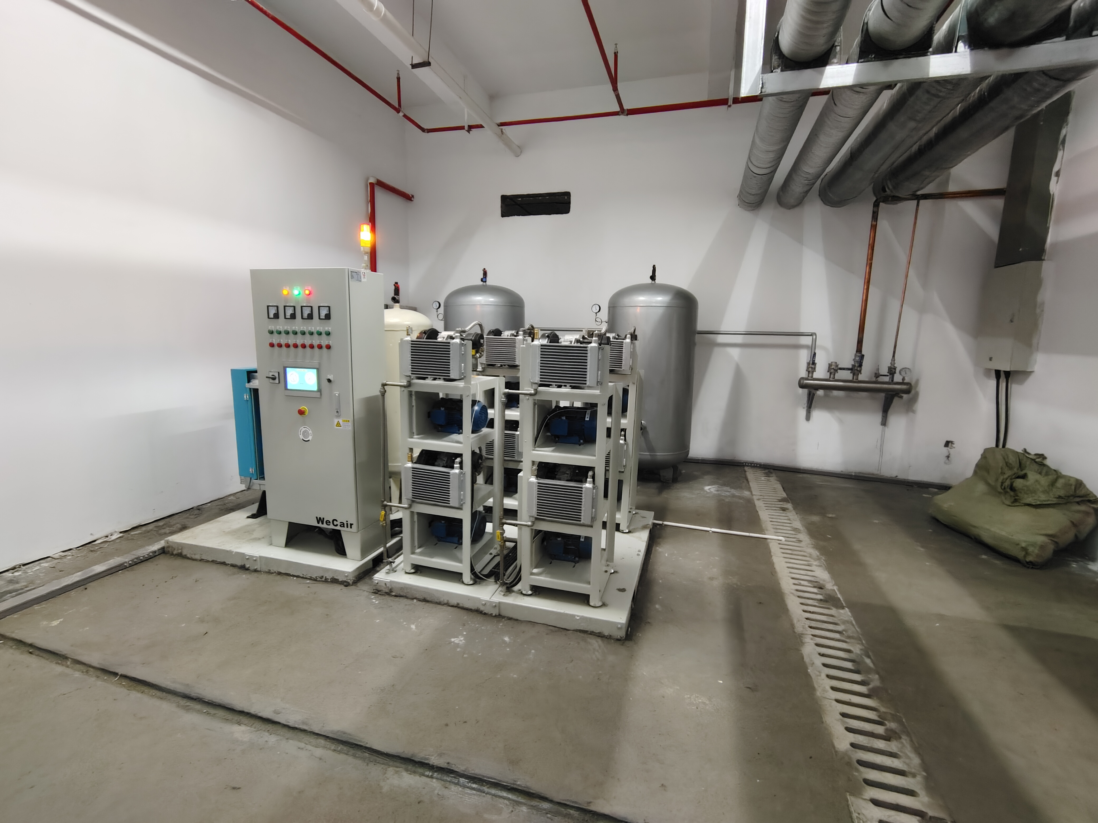 赫利亞斯無油渦旋壓縮機運用于湖南某婦幼保健醫院