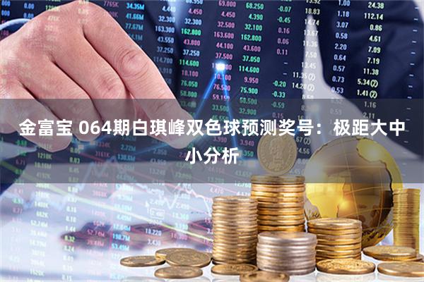 金富宝 064期白琪峰双色球预测奖号：极距大中小分析